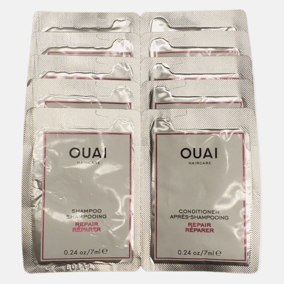 OUAI Hair Ouai Haircare 5x Shampoo Conditioner Sample Sets Poshmark